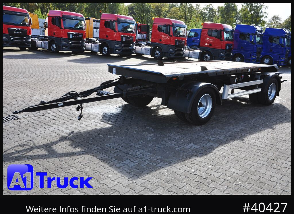 Roll-off/ Skip trailer MEILLER HKM A18 ZL 3,4 , HTM Absetzanhänger,: picture 12