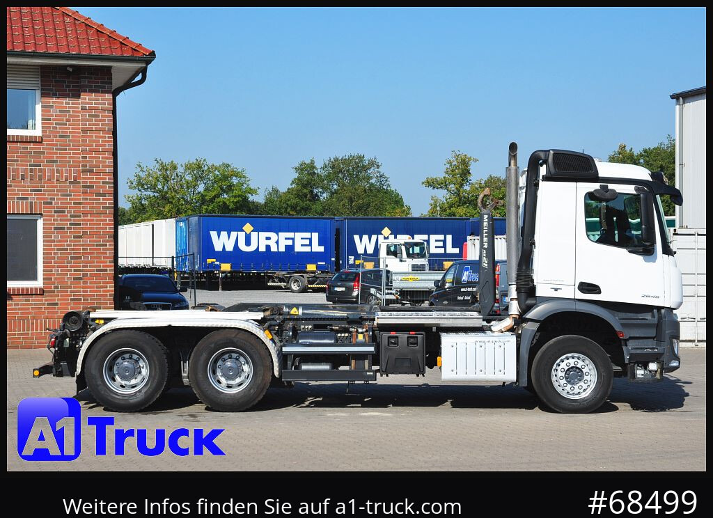 Hook lift truck MERCEDES-BENZ Arocs 2645 BL,  Meiller, 6x4, Funk,: picture 6