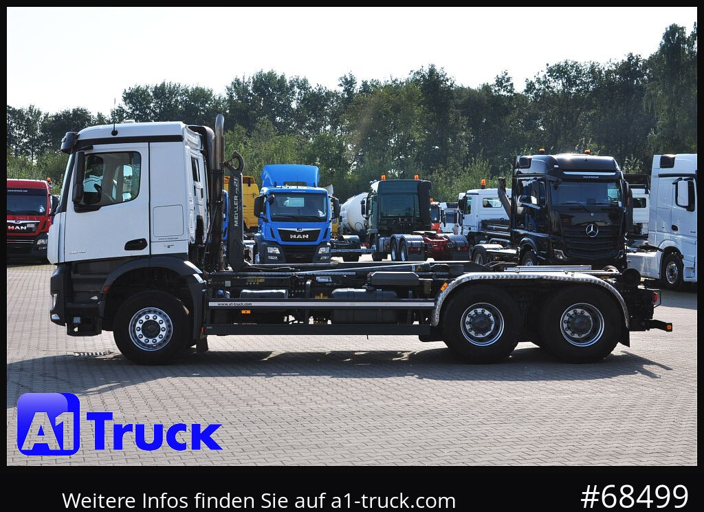 Hook lift truck MERCEDES-BENZ Arocs 2645 BL,  Meiller, 6x4, Funk,: picture 9