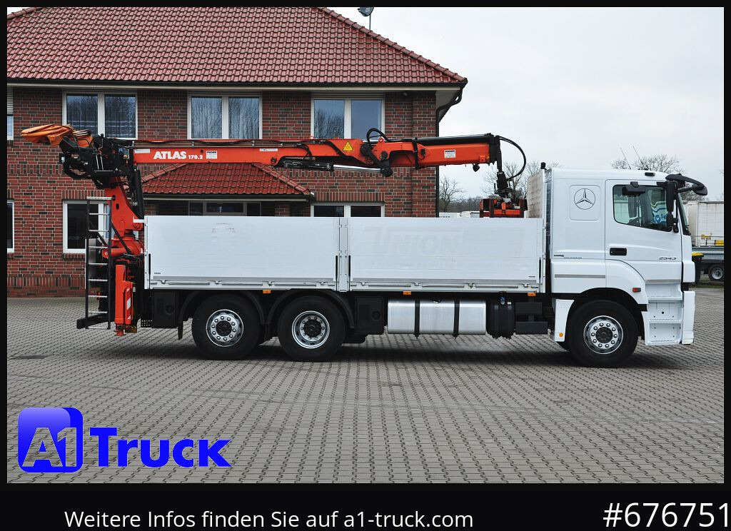 Lease a MERCEDES-BENZ Axor 2543,  Atlas 170.2  Kran, Lift-Lenkachse, MERCEDES-BENZ Axor 2543,  Atlas 170.2  Kran, Lift-Lenkachse,: picture 8