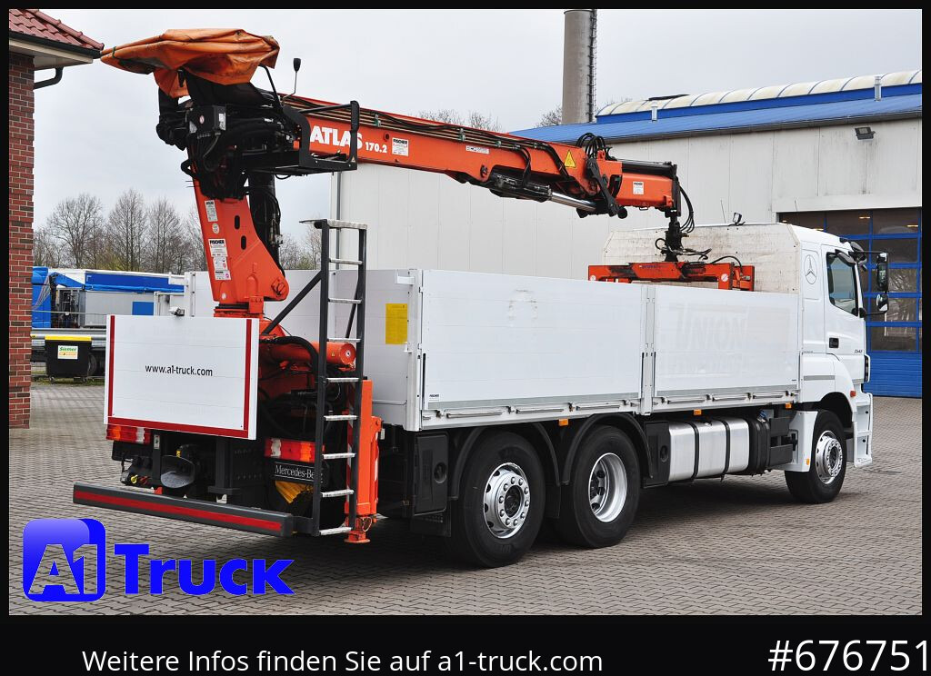 Lease a MERCEDES-BENZ Axor 2543,  Atlas 170.2  Kran, Lift-Lenkachse, MERCEDES-BENZ Axor 2543,  Atlas 170.2  Kran, Lift-Lenkachse,: picture 9