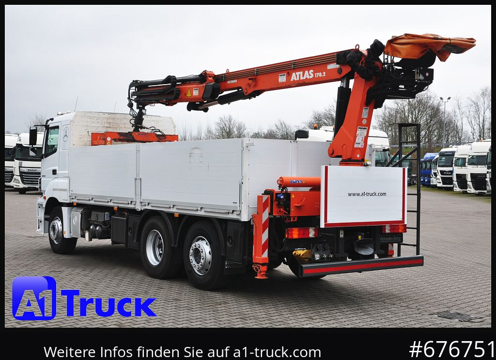 Lease a MERCEDES-BENZ Axor 2543,  Atlas 170.2  Kran, Lift-Lenkachse, MERCEDES-BENZ Axor 2543,  Atlas 170.2  Kran, Lift-Lenkachse,: picture 11
