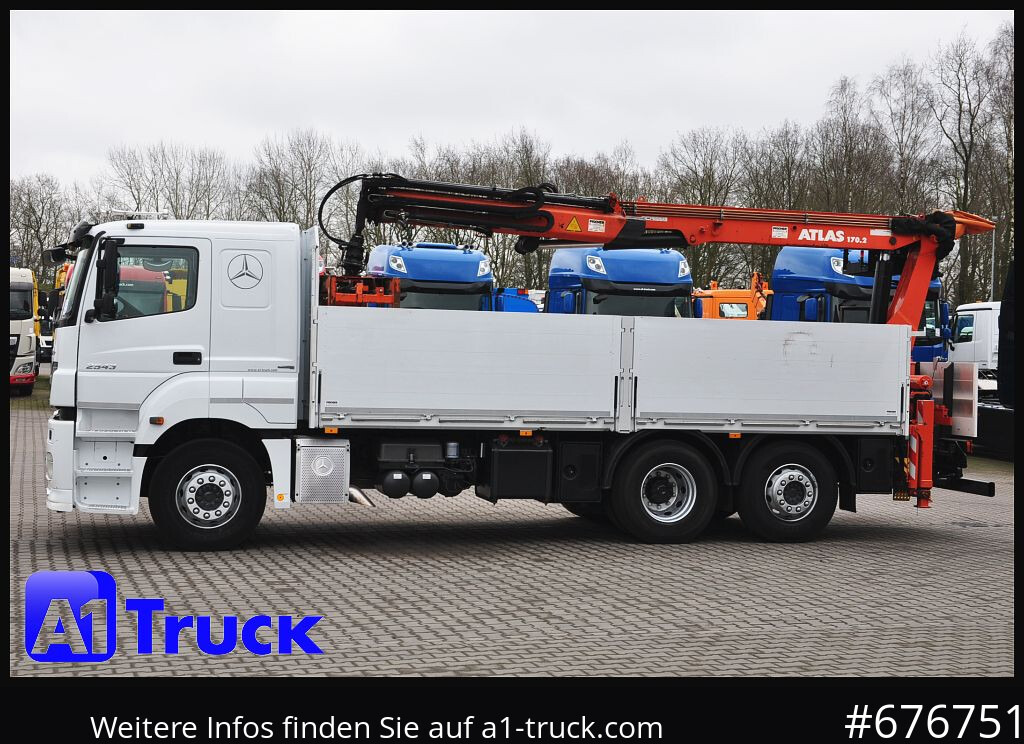 Lease a MERCEDES-BENZ Axor 2543,  Atlas 170.2  Kran, Lift-Lenkachse, MERCEDES-BENZ Axor 2543,  Atlas 170.2  Kran, Lift-Lenkachse,: picture 12