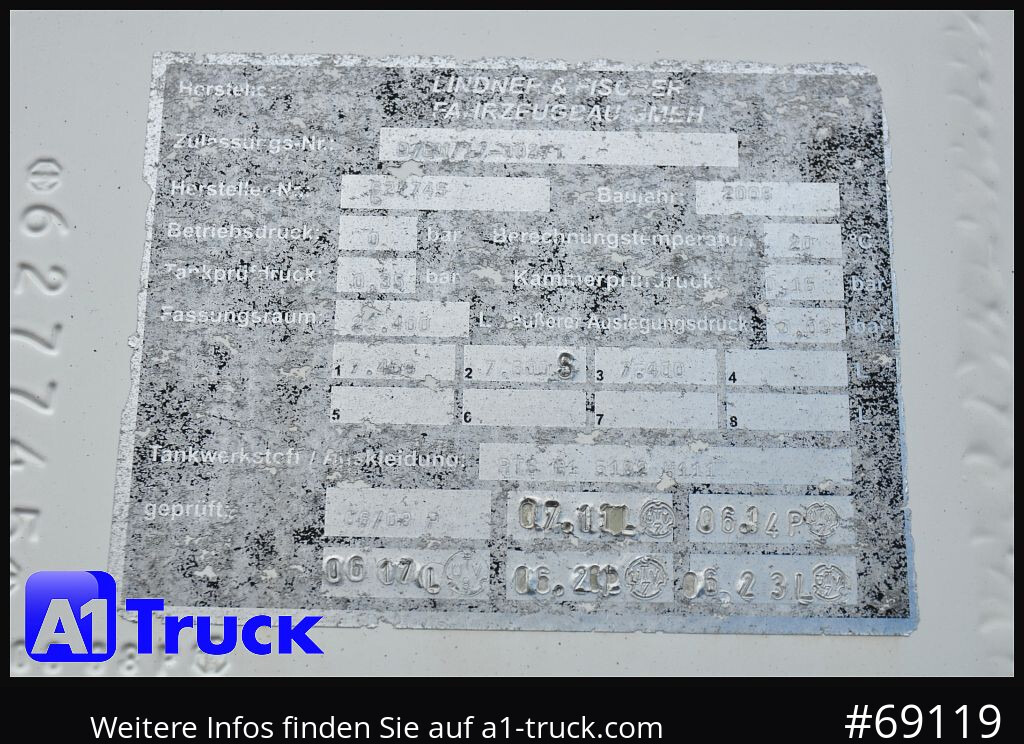 Oben-Untenbef. 22.400 Ltr. 3 KA - Tank trailer: picture 3 Oben-Untenbef. 22.400 Ltr. 3 KA - Tank trailer: picture 3