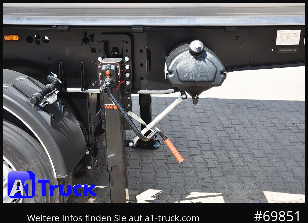 New Tipper semi-trailer REISCH Mega  28m³ Lift Stahl  SAF Hardox: picture 14