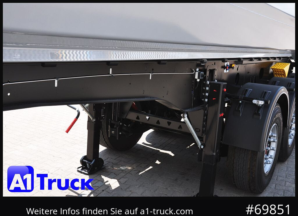 New Tipper semi-trailer REISCH Mega  28m³ Lift Stahl  SAF Hardox: picture 6