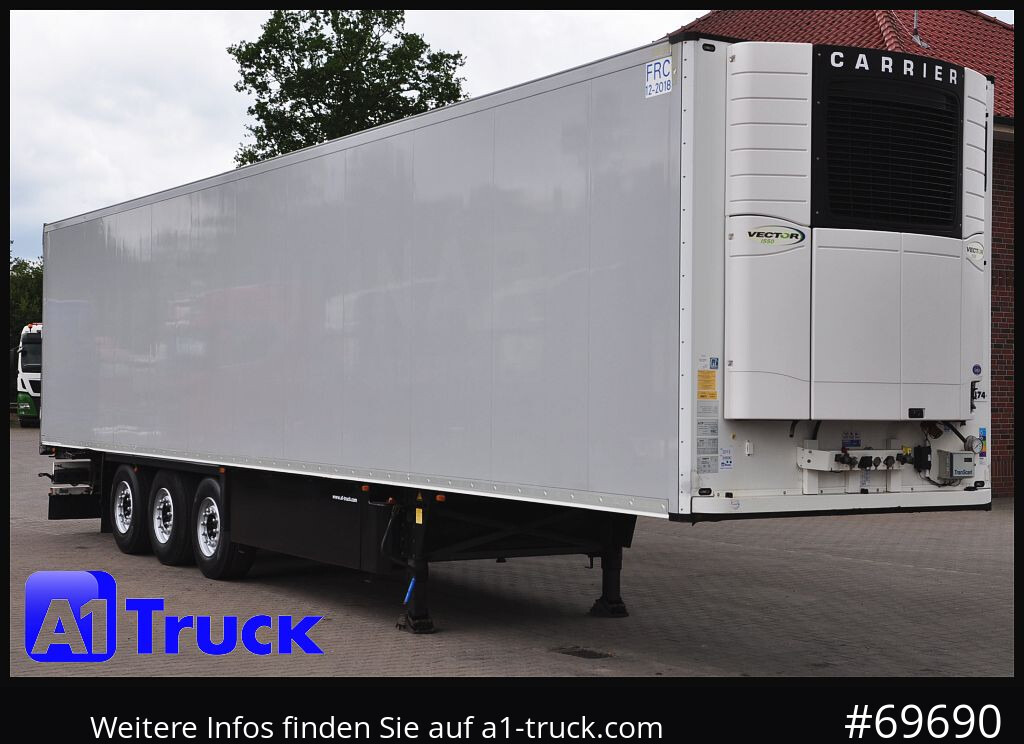 SCHMITZ SCB S3B Carrier, PK Lift Doppelstock 4879 Bstd. - Refrigerator semi-trailer: picture 1 SCHMITZ SCB S3B Carrier, PK Lift Doppelstock 4879 Bstd. - Refrigerator semi-trailer: picture 1