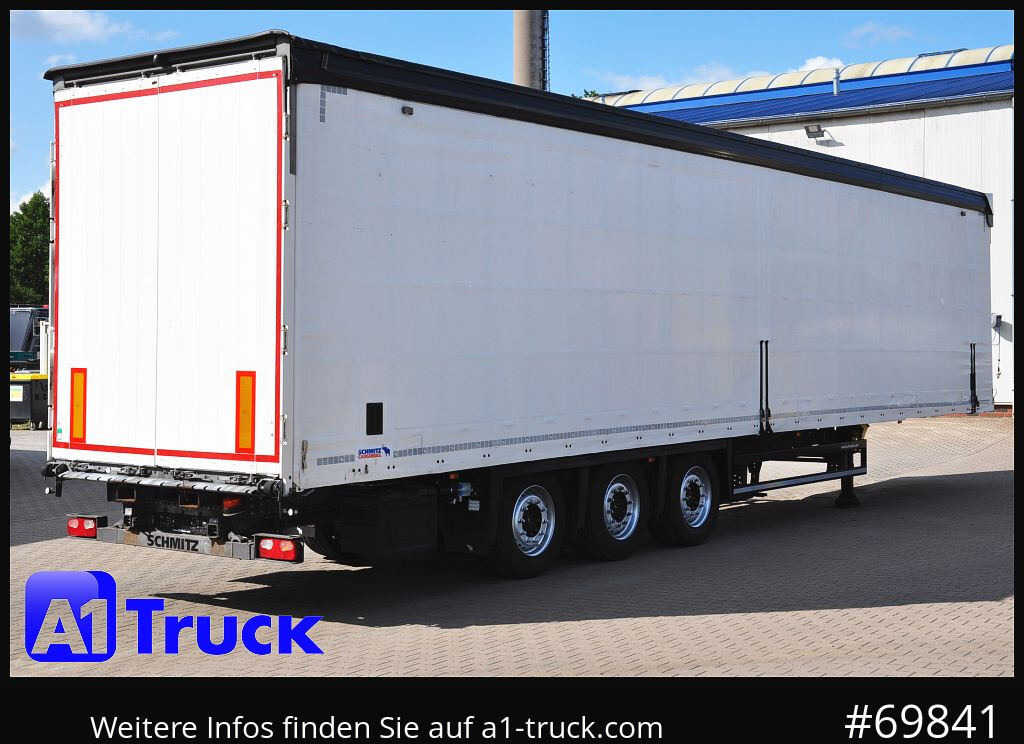 Curtainsider semi-trailer SCHMITZ SCS 24, Mega,Speed Curtain, Staplerhalterung 2900mm: picture 9