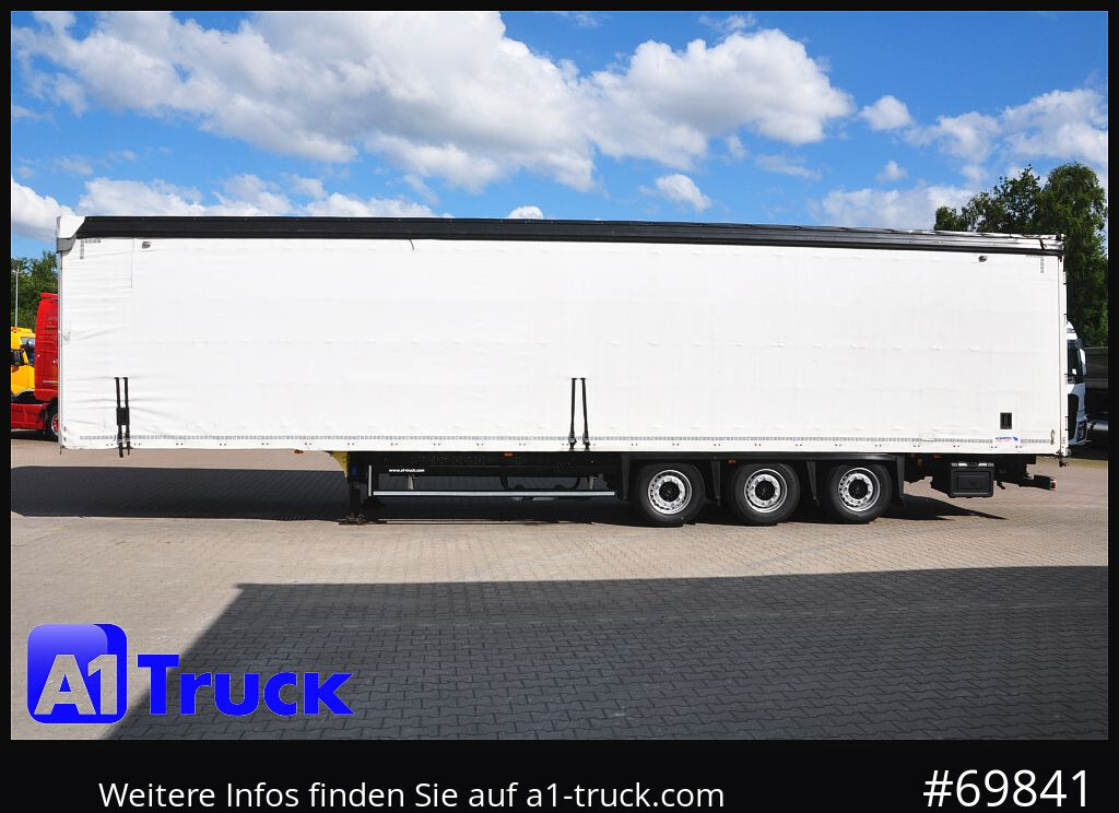 Curtainsider semi-trailer SCHMITZ SCS 24, Mega,Speed Curtain, Staplerhalterung 2900mm: picture 12