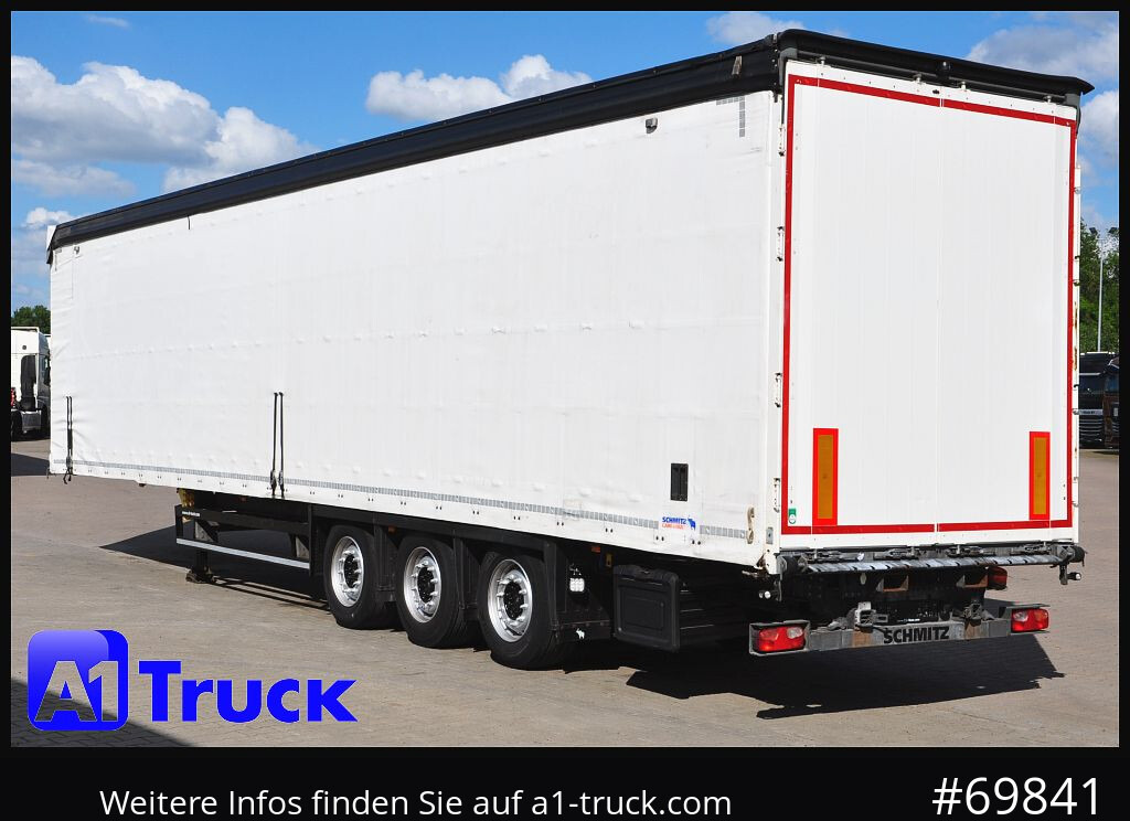 Curtainsider semi-trailer SCHMITZ SCS 24, Mega,Speed Curtain, Staplerhalterung 2900mm: picture 11