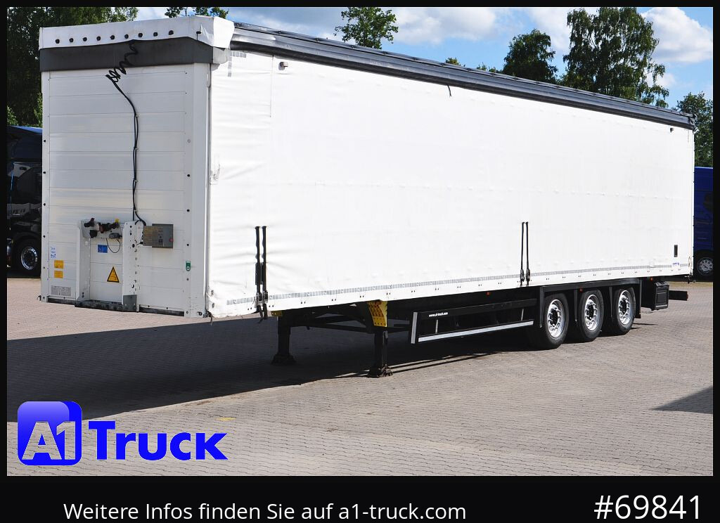 Curtainsider semi-trailer SCHMITZ SCS 24, Mega,Speed Curtain, Staplerhalterung 2900mm: picture 7