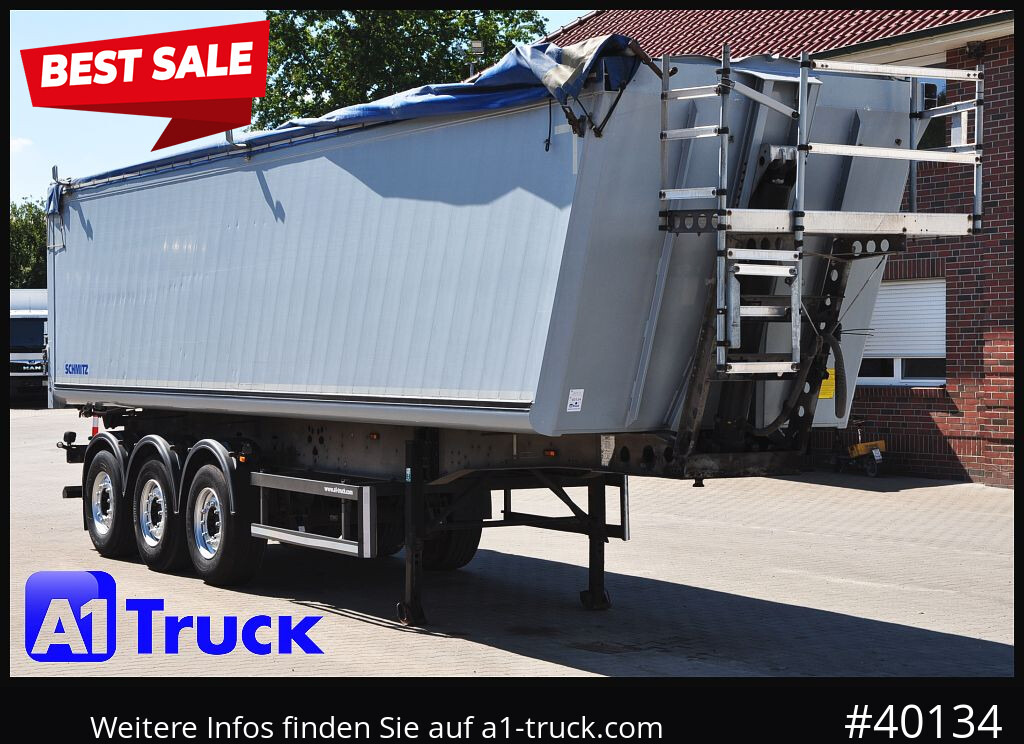 SCHMITZ SKI 24, SL 9.6 Lift, ca. 50m³ - Tipper semi-trailer: picture 1 SCHMITZ SKI 24, SL 9.6 Lift, ca. 50m³ - Tipper semi-trailer: picture 1