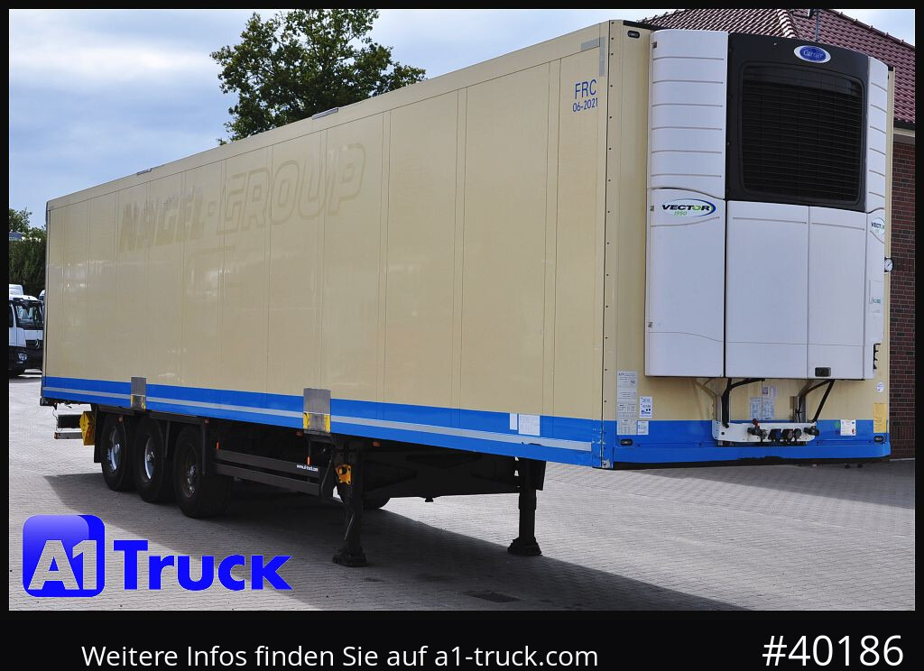 SCHMITZ SKO FP60, Carrier 1950. Doppelstock Lift, - Refrigerator semi-trailer: picture 1 SCHMITZ SKO FP60, Carrier 1950. Doppelstock Lift, - Refrigerator semi-trailer: picture 1