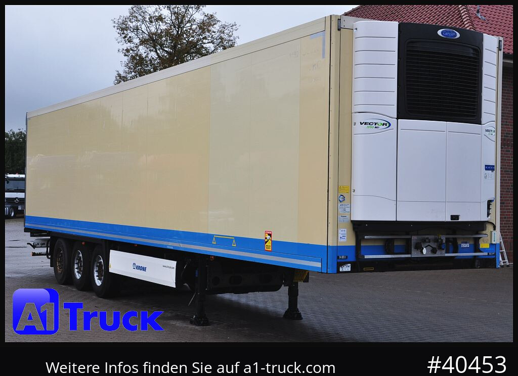 SCHMITZ SKO FP60, Carrier 1950. Doppelstock Lift, - Refrigerator semi-trailer: picture 1 SCHMITZ SKO FP60, Carrier 1950. Doppelstock Lift, - Refrigerator semi-trailer: picture 1