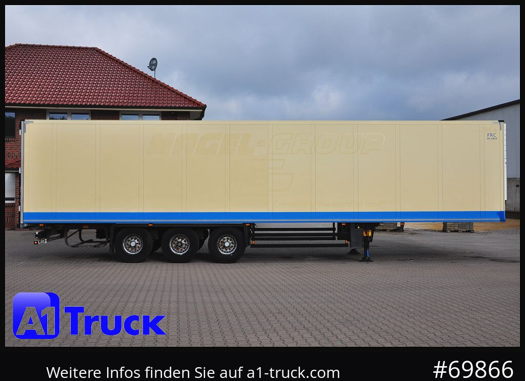 Refrigerator semi-trailer SCHMITZ SKO FP60,  Carrier 1950 Mt. Doppelstock Lift,: picture 8