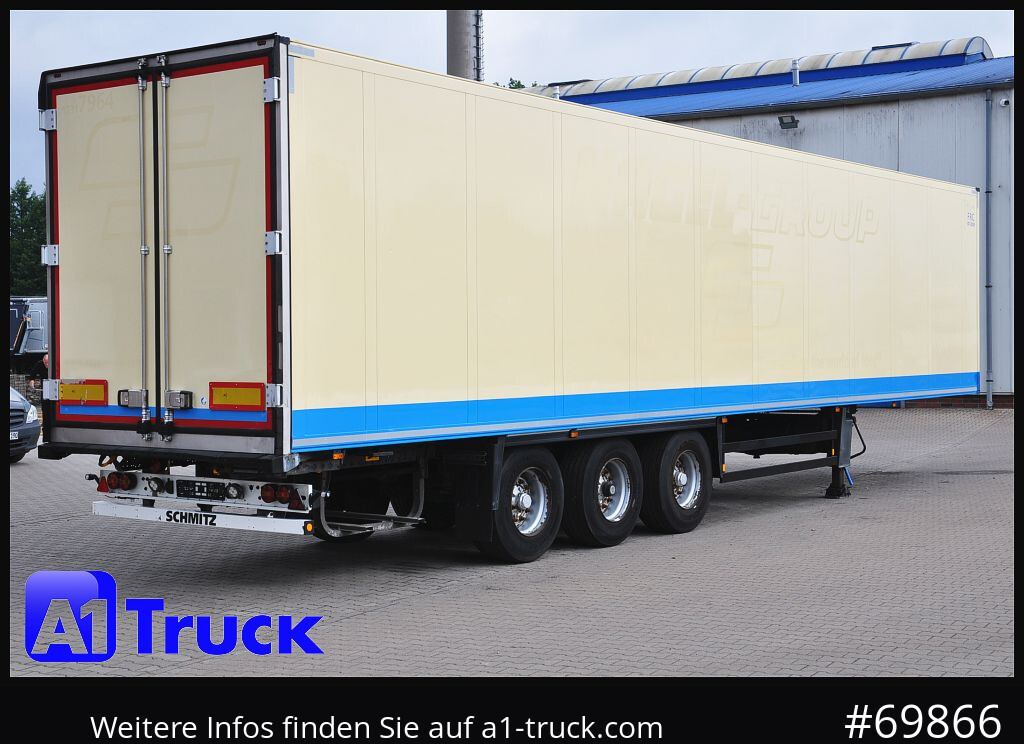Refrigerator semi-trailer SCHMITZ SKO FP60,  Carrier 1950 Mt. Doppelstock Lift,: picture 9