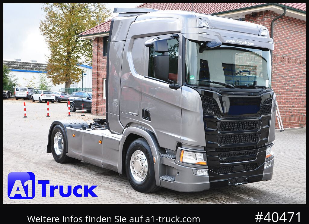 Tractor unit SCANIA R450, SZM LL, Kompressor, Hydraulik, Alu: picture 1