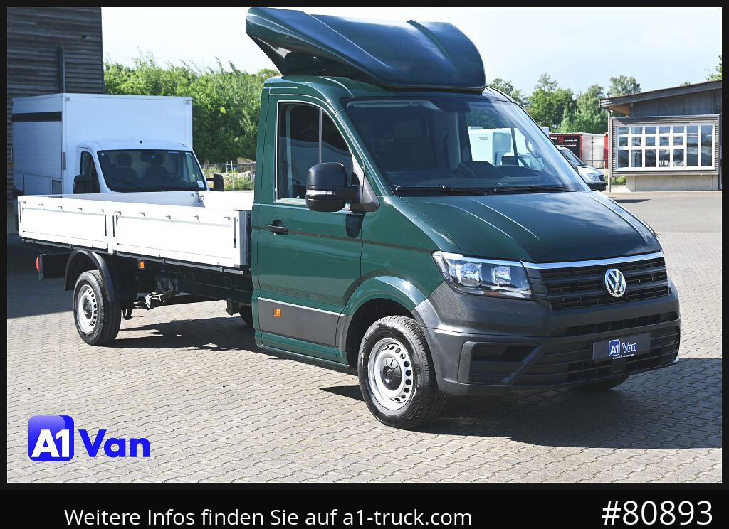 VOLKSWAGEN Crafter 35 Pritsche Maxi, Klima, AHK, - Flatbed van: picture 1 VOLKSWAGEN Crafter 35 Pritsche Maxi, Klima, AHK, - Flatbed van: picture 1