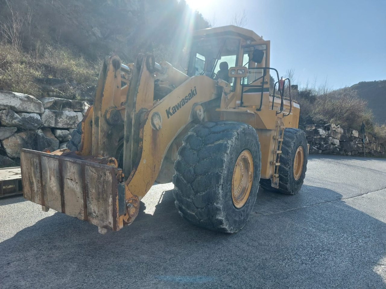 KAWASAKI 115ZV-2 - Wheel loader: picture 4 KAWASAKI 115ZV-2 - Wheel loader: picture 4