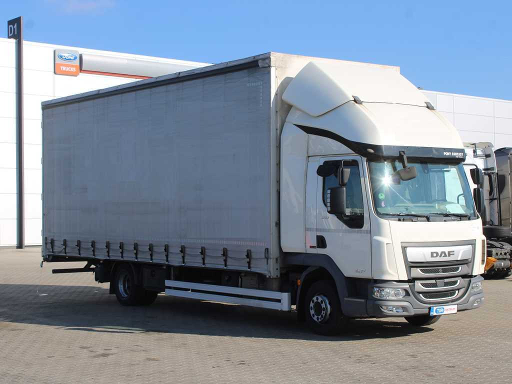 DAF LF 210, EURO 6, SLEEPING BODY - Curtainsider truck: picture 3 DAF LF 210, EURO 6, SLEEPING BODY - Curtainsider truck: picture 3