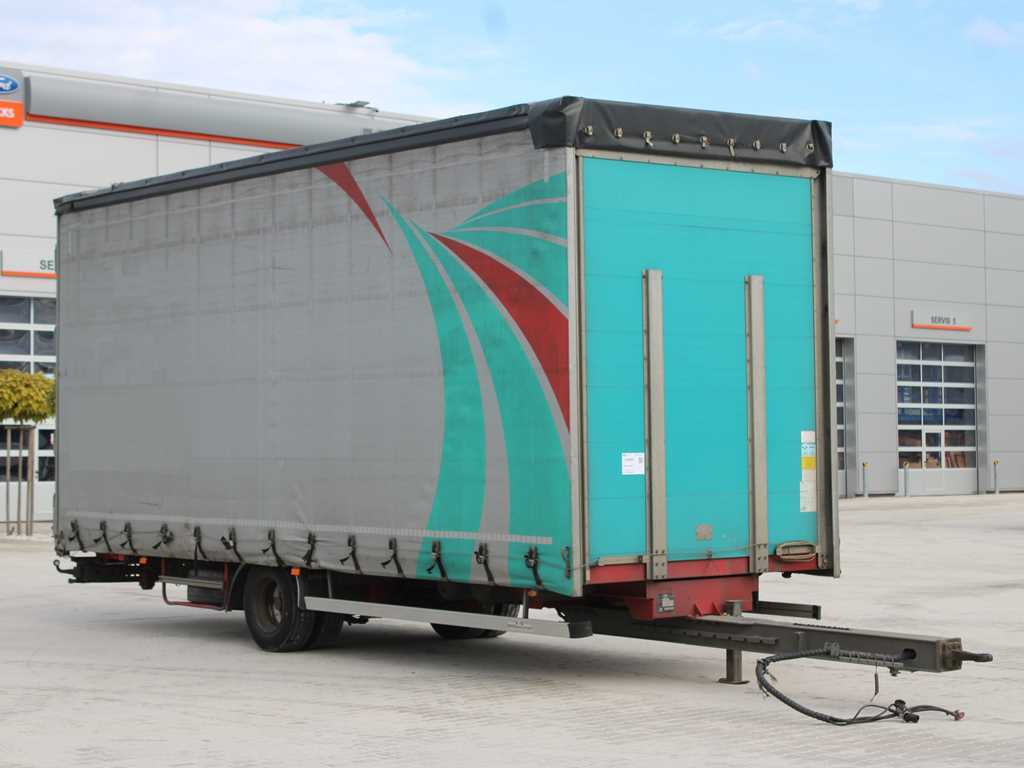 H & W HWEPAS10 - Curtainsider trailer: picture 3 H & W HWEPAS10 - Curtainsider trailer: picture 3