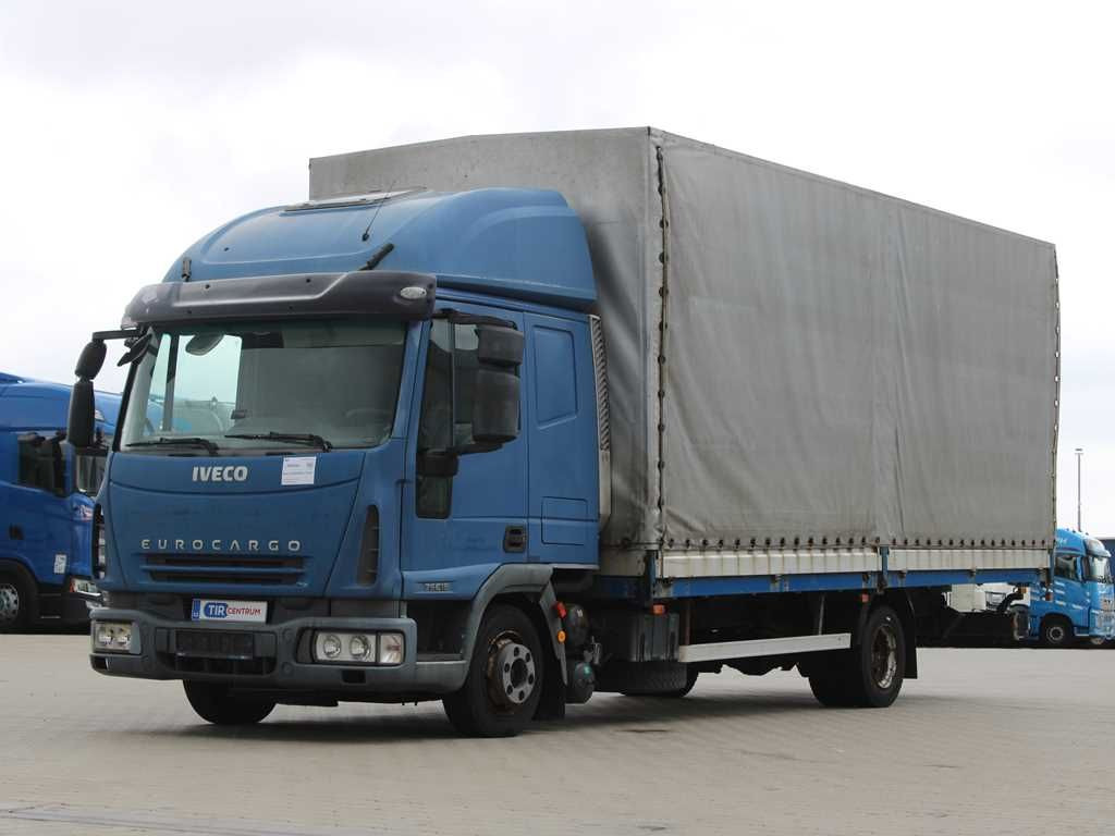 Iveco EUROCARGO 75E18, EURO 4 , PNEU 80% - Curtain side van: picture 1 Iveco EUROCARGO 75E18, EURO 4 , PNEU 80% - Curtain side van: picture 1