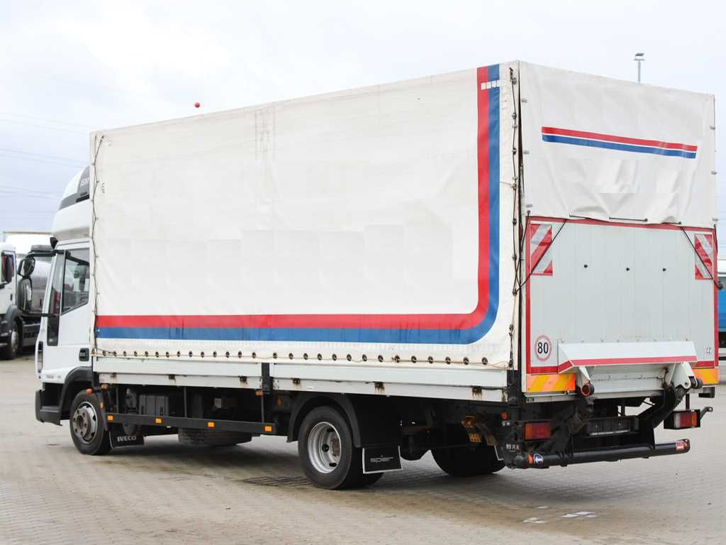 Iveco EUROCARGO 75E18, HYDRAULIC LIFT, SLEEPING CABIN Iveco EUROCARGO 75E18, TAIL LIFT, SLEEPING CABIN - Curtainsider truck: picture 4 Iveco EUROCARGO 75E18, HYDRAULIC LIFT, SLEEPING CABIN Iveco EUROCARGO 75E18, TAIL LIFT, SLEEPING CABIN - Curtainsider truck: picture 4