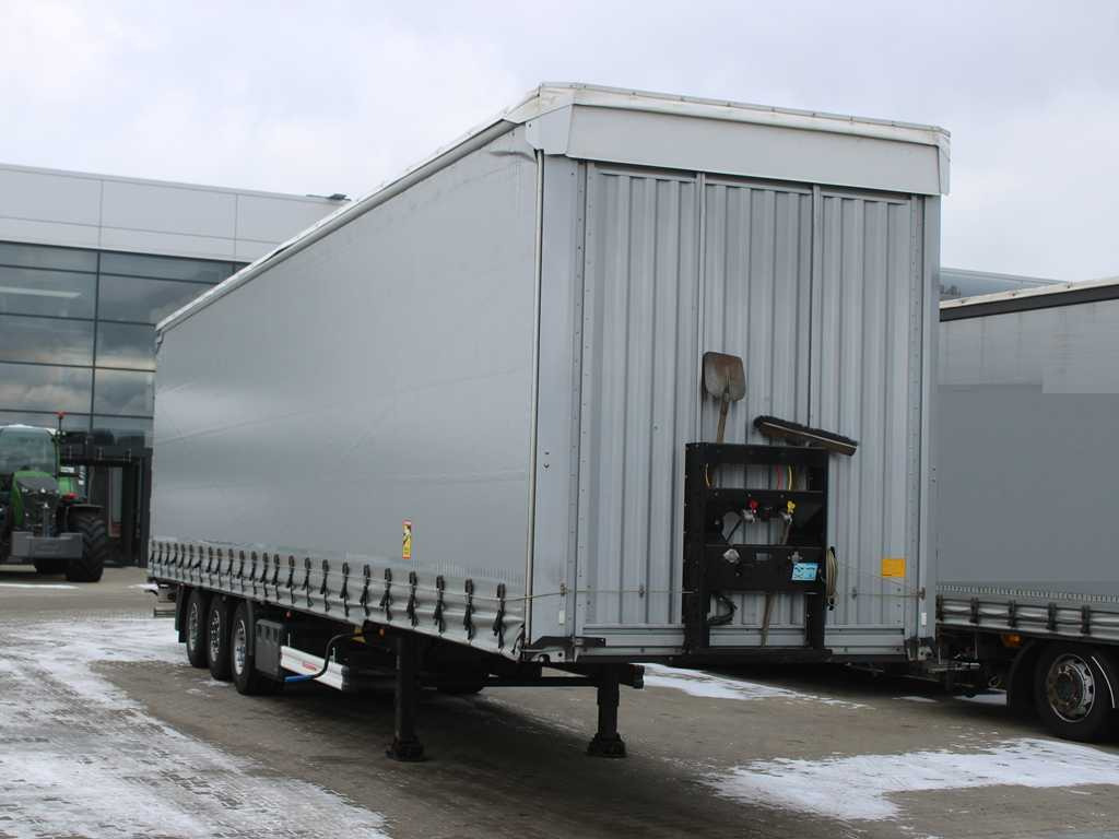 Kässbohrer MAXIMA, LOWDECK, LIFTING AXLE, MULTILOCK, LIFTING ROOF - Curtainsider semi-trailer: picture 3 Kässbohrer MAXIMA, LOWDECK, LIFTING AXLE, MULTILOCK, LIFTING ROOF - Curtainsider semi-trailer: picture 3
