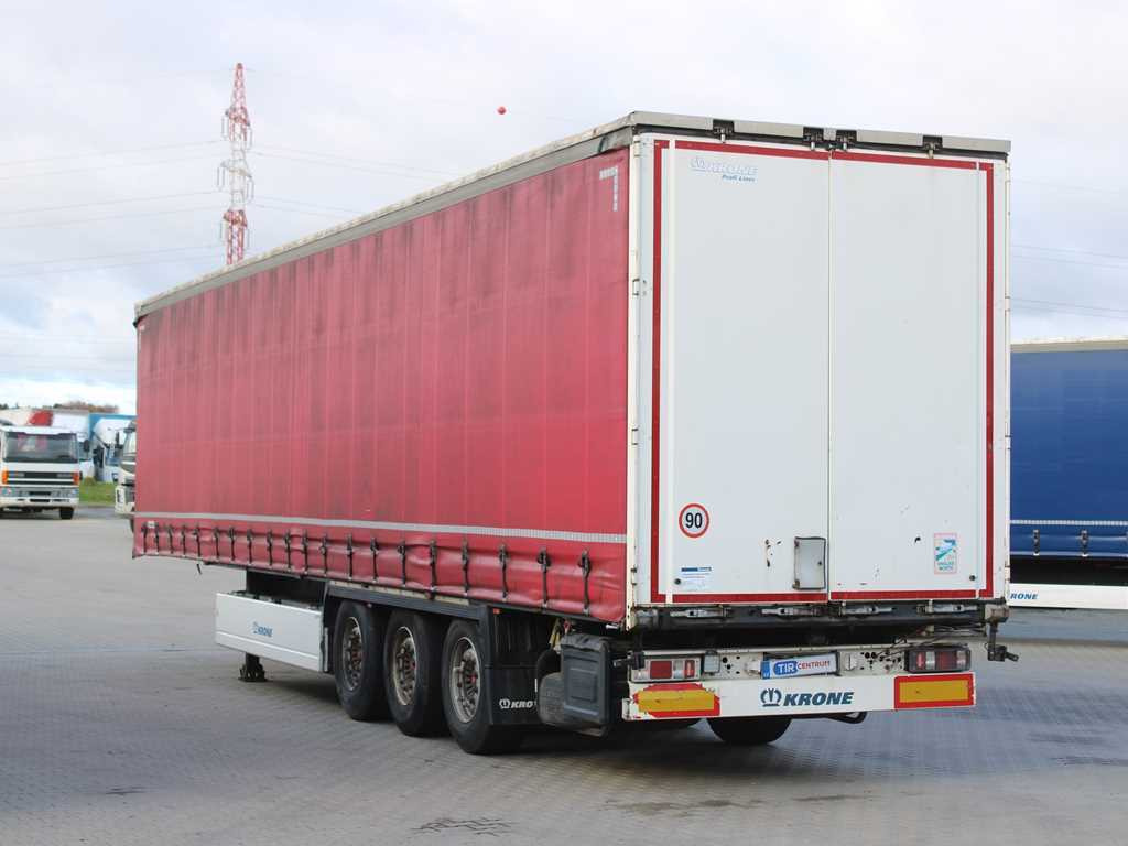 Krone SD, LIFTING AXLE, MULTILOCK, SAF, 2x PALLET BASKET - Curtainsider semi-trailer: picture 5 Krone SD, LIFTING AXLE, MULTILOCK, SAF, 2x PALLET BASKET - Curtainsider semi-trailer: picture 5