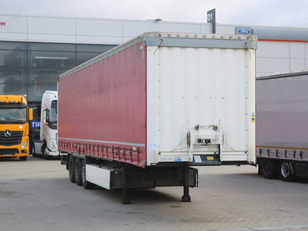 Krone SD, LIFTING AXLE, MULTILOCK, SAF, 2x PALLET BASKET - Curtainsider semi-trailer: picture 3 Krone SD, LIFTING AXLE, MULTILOCK, SAF, 2x PALLET BASKET - Curtainsider semi-trailer: picture 3