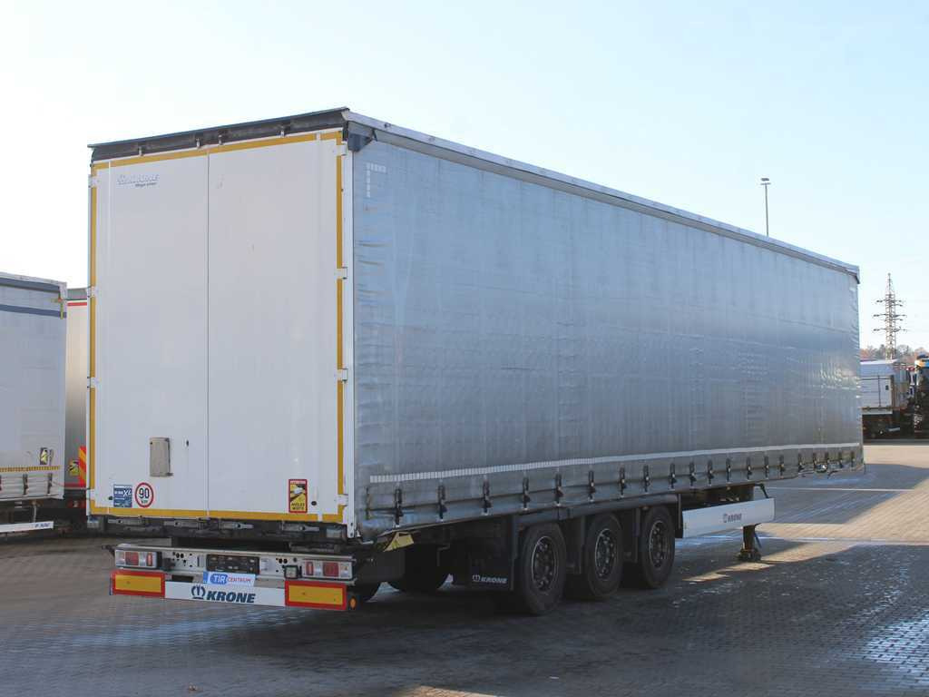 Krone SD, LOWDECK, LIFTING AXLE, MULTILOCK, LIFTING ROOF - Curtainsider semi-trailer: picture 4 Krone SD, LOWDECK, LIFTING AXLE, MULTILOCK, LIFTING ROOF - Curtainsider semi-trailer: picture 4