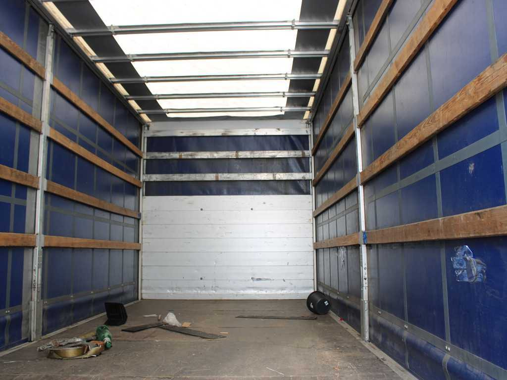 Curtainsider truck MAN TGL 8.190, EURO 6, TIRES 80%: picture 6