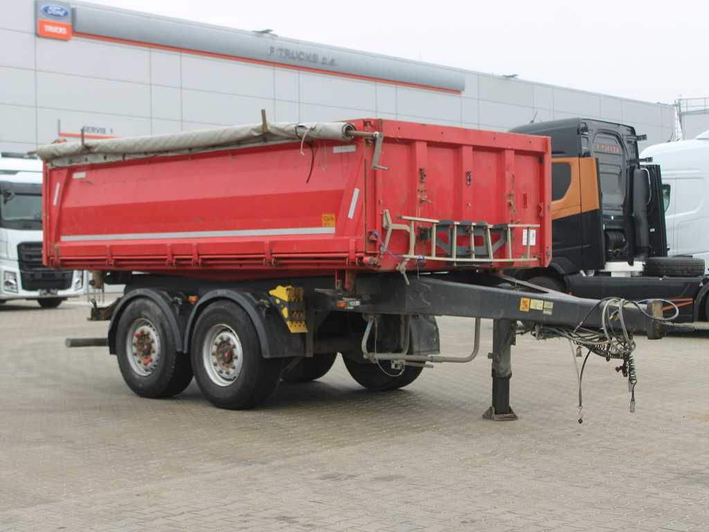 Meiller MZDA 18/22 B, AXLES SAF, 13m³, THREESIDED - Tipper trailer: picture 2 Meiller MZDA 18/22 B, AXLES SAF, 13m³, THREESIDED - Tipper trailer: picture 2