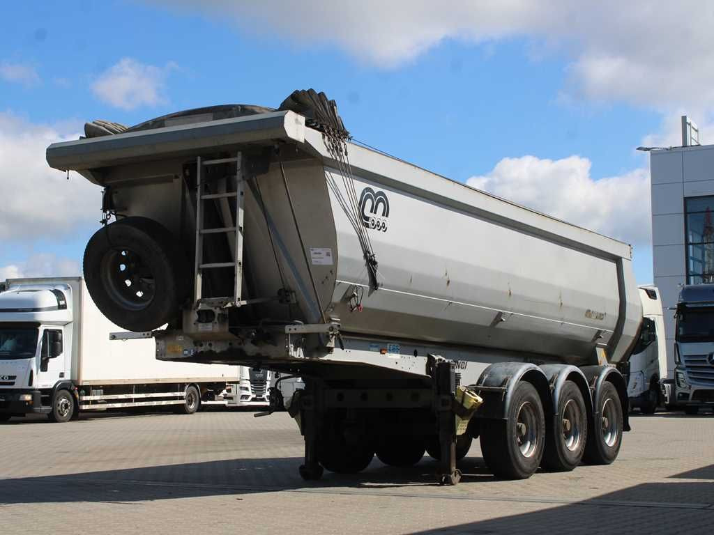 Menci SA 700 R, LIFTING AXLE, SHUTTER ROOF 12m³ - Tipper semi-trailer: picture 1 Menci SA 700 R, LIFTING AXLE, SHUTTER ROOF 12m³ - Tipper semi-trailer: picture 1