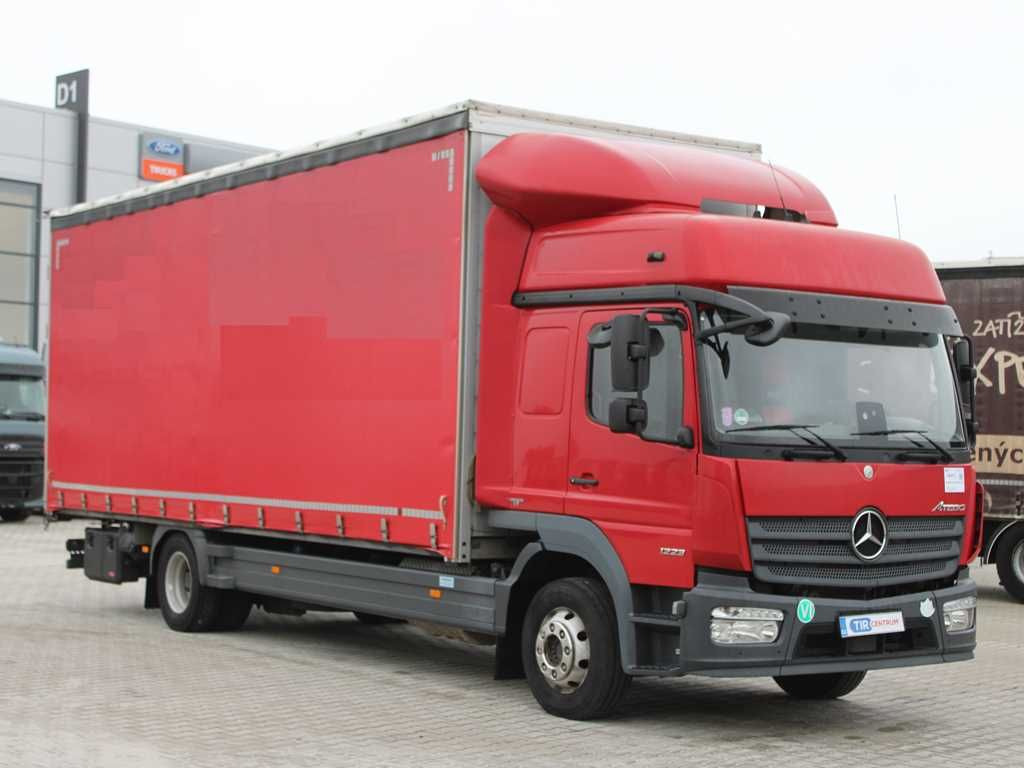 Mercedes-Benz ATEGO 1223, EURO 6, NAVIGATION, PNEU 80% - Curtainsider truck: picture 2 Mercedes-Benz ATEGO 1223, EURO 6, NAVIGATION, PNEU 80% - Curtainsider truck: picture 2