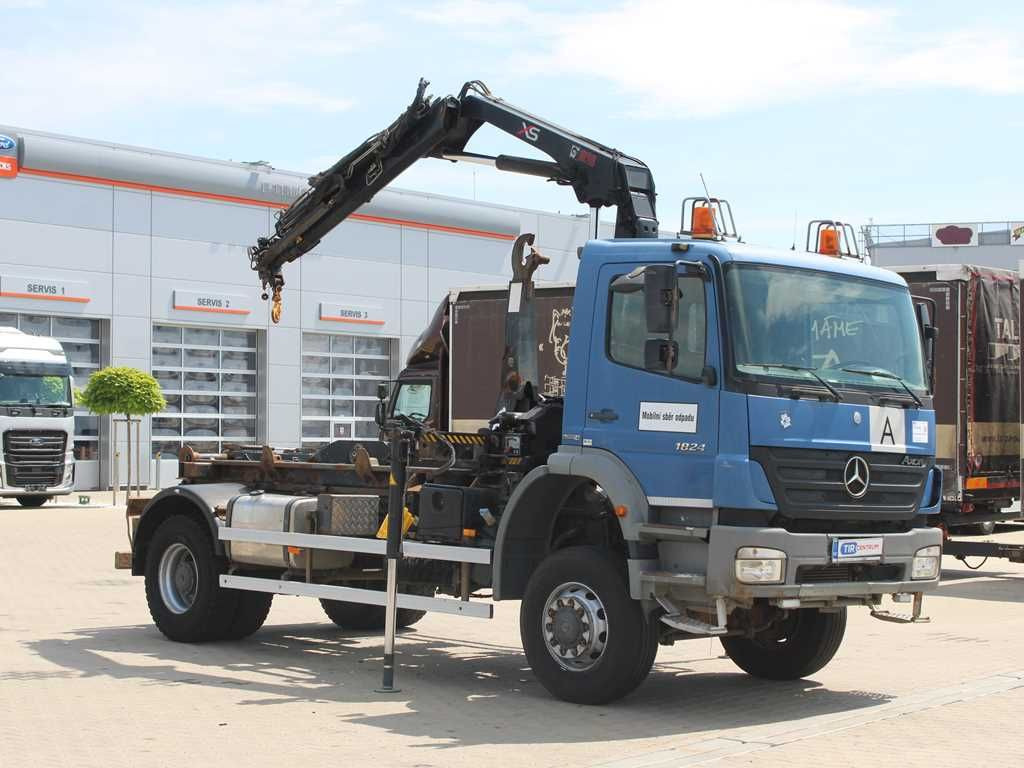 Mercedes-Benz AXOR 1824, CRANE HIAB 099B-3 DUO, 4x4 - Crane truck: picture 2 Mercedes-Benz AXOR 1824, CRANE HIAB 099B-3 DUO, 4x4 - Crane truck: picture 2