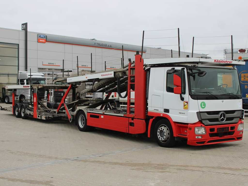 Mercedes-Benz Actros 1844, EURO 5EEV + KÄSSBOHRER METAGO (2006 - Autotransporter truck: picture 2 Mercedes-Benz Actros 1844, EURO 5EEV + KÄSSBOHRER METAGO (2006 - Autotransporter truck: picture 2