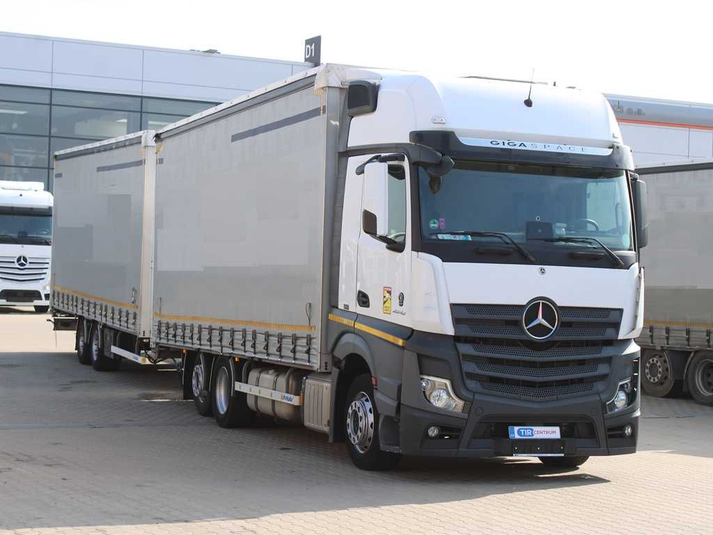 Mercedes-Benz Actros 2542, 6X2, NAVIGATION+ PANAV TVK18M Mercedes-Benz Actros 2542,6X2,EURO 6,NAVIGATION + PANAV TVK18M - Curtainsider truck: picture 2 Mercedes-Benz Actros 2542, 6X2, NAVIGATION+ PANAV TVK18M Mercedes-Benz Actros 2542,6X2,EURO 6,NAVIGATION + PANAV TVK18M - Curtainsider truck: picture 2