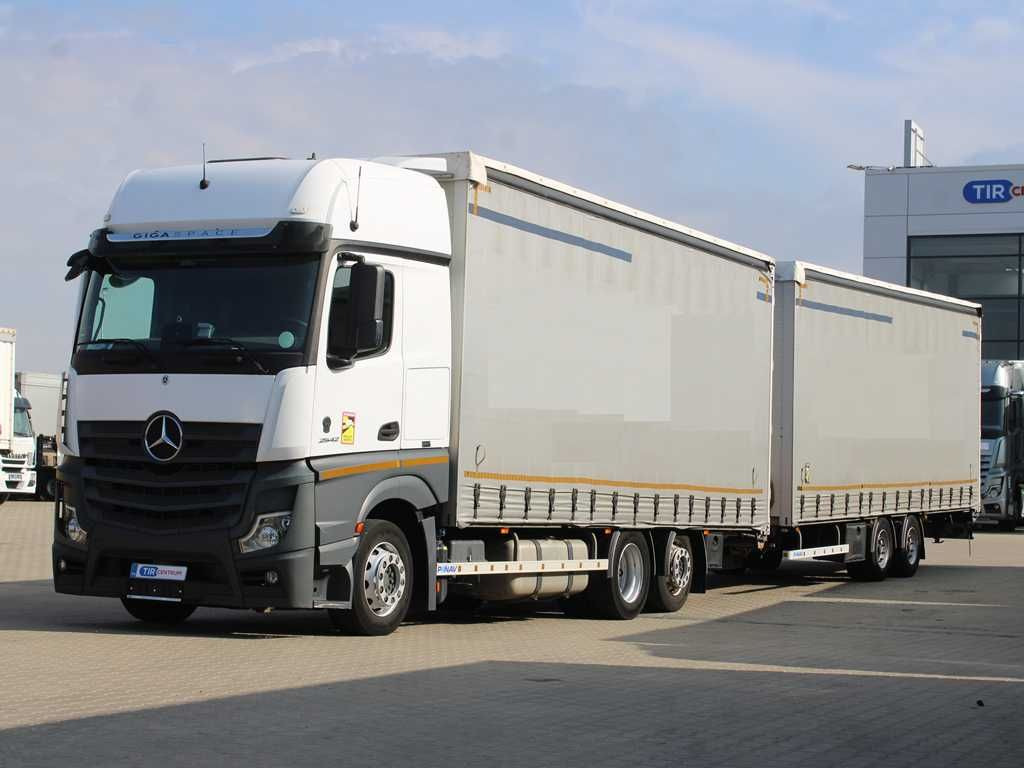 Mercedes-Benz Actros 2542, 6X2, NAVIGATION+ PANAV TVK18M Mercedes-Benz Actros 2542,6X2,EURO 6,NAVIGATION + PANAV TVK18M - Curtainsider truck: picture 1 Mercedes-Benz Actros 2542, 6X2, NAVIGATION+ PANAV TVK18M Mercedes-Benz Actros 2542,6X2,EURO 6,NAVIGATION + PANAV TVK18M - Curtainsider truck: picture 1