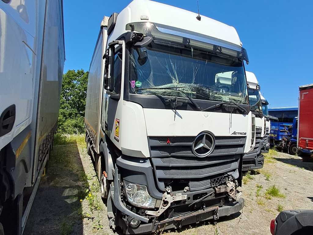 Mercedes-Benz Actros 2542, 6X2 + PANAV TVK18M - Curtainsider truck: picture 2 Mercedes-Benz Actros 2542, 6X2 + PANAV TVK18M - Curtainsider truck: picture 2