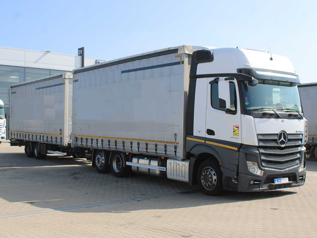 Mercedes-Benz Actros 2542, EURO 6, 6X2, AIR SUSPENSION + PANAV TV018M - Curtainsider truck: picture 3 Mercedes-Benz Actros 2542, EURO 6, 6X2, AIR SUSPENSION + PANAV TV018M - Curtainsider truck: picture 3