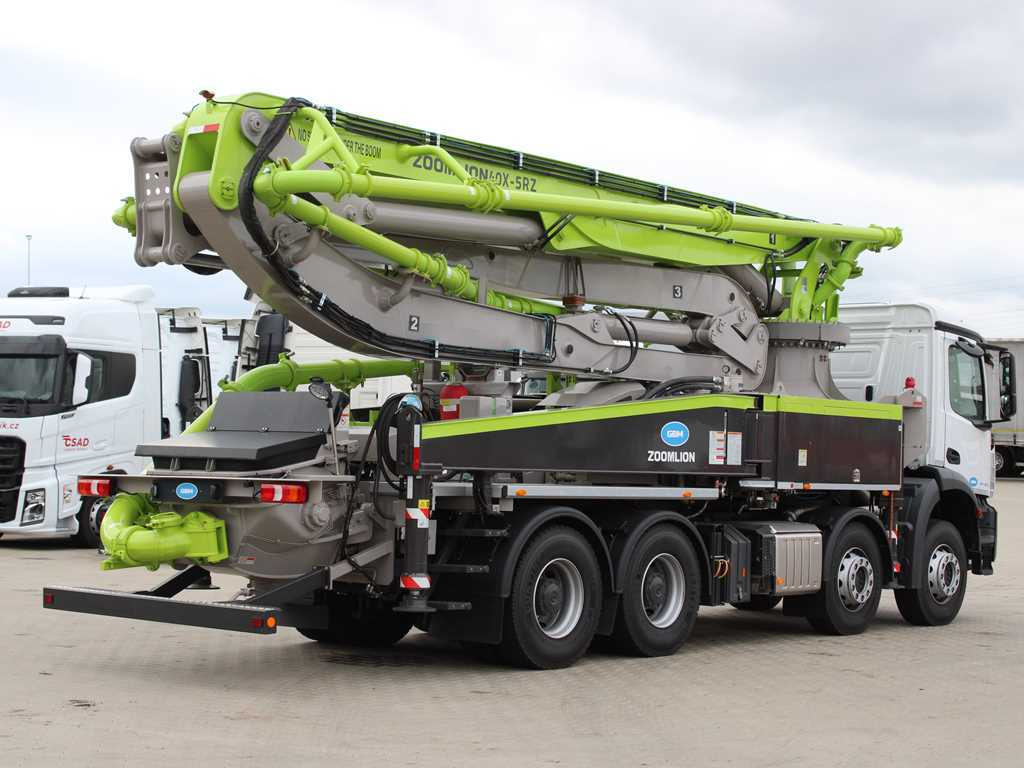 Mercedes-Benz Actros 3740, 8X4, ZOOMLION ZL40X-5RZ Car Pump, NEW VEHICLE!! - Concrete pump truck: picture 4 Mercedes-Benz Actros 3740, 8X4, ZOOMLION ZL40X-5RZ Car Pump, NEW VEHICLE!! - Concrete pump truck: picture 4