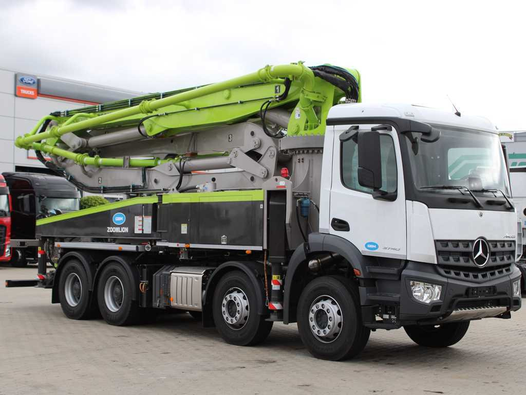 Mercedes-Benz Actros 3740, 8X4, ZOOMLION ZL40X-5RZ Car Pump, NEW VEHICLE!! - Concrete pump truck: picture 3 Mercedes-Benz Actros 3740, 8X4, ZOOMLION ZL40X-5RZ Car Pump, NEW VEHICLE!! - Concrete pump truck: picture 3
