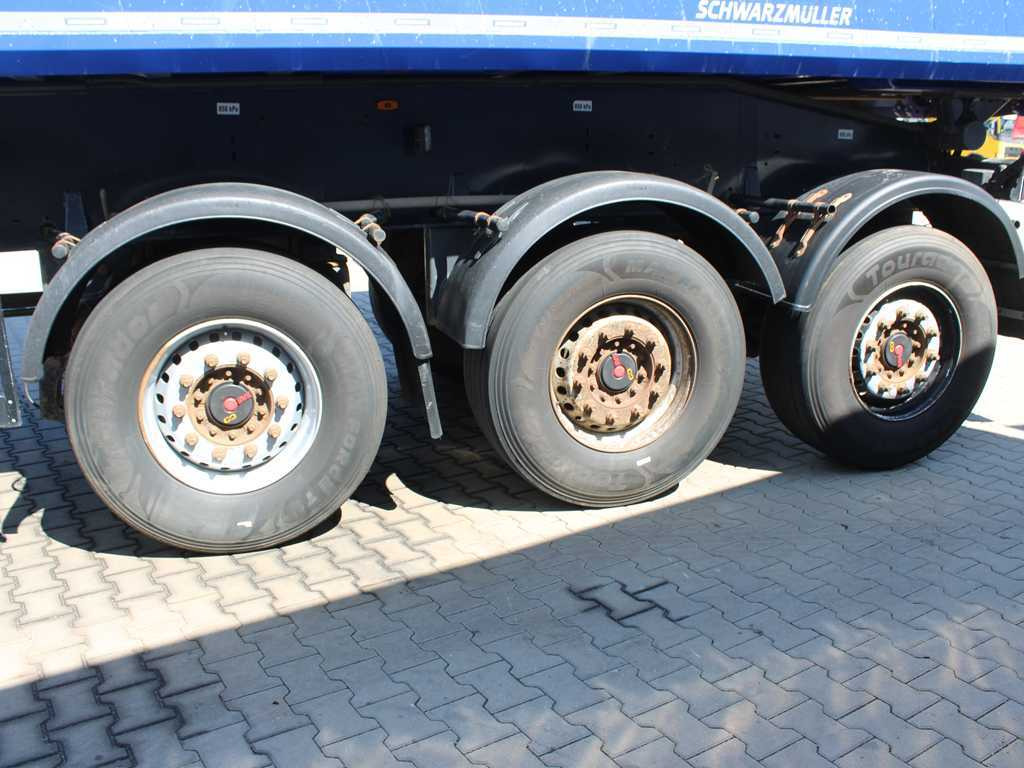 Tipper semi-trailer Schwarzmüller KIS 3/E, 2X LIFT AXLE, SAF, 46m³: picture 7