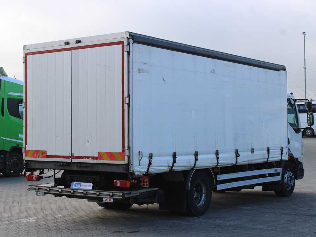 Volvo FL 240, EURO 5, HYDRAULIC FRONT, TIRES 80% - Curtainsider truck: picture 4 Volvo FL 240, EURO 5, HYDRAULIC FRONT, TIRES 80% - Curtainsider truck: picture 4