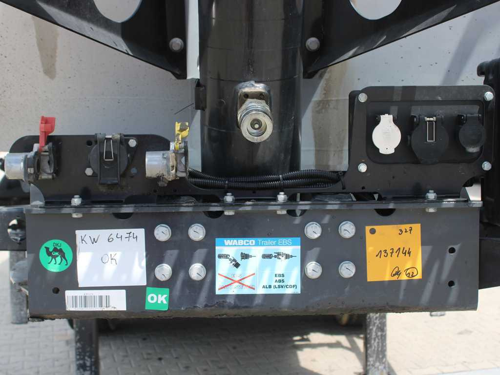 Tipper semi-trailer Wielton NW-3, LIFT AXLE, SAF, HARDOX, 32m³: picture 6
