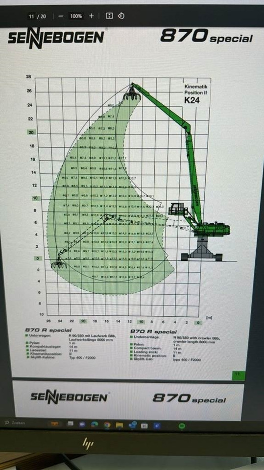 Waste/ Industry handler Sennebogen 870R: picture 12 Waste/ Industry handler Sennebogen 870R: picture 12