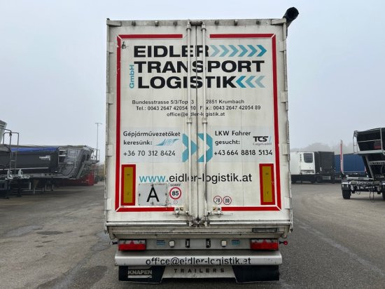 Knapen K100/KT01, 10 mm, Liftachse, Rollplane, Funk - Walking floor semi-trailer: picture 4 Knapen K100/KT01, 10 mm, Liftachse, Rollplane, Funk - Walking floor semi-trailer: picture 4