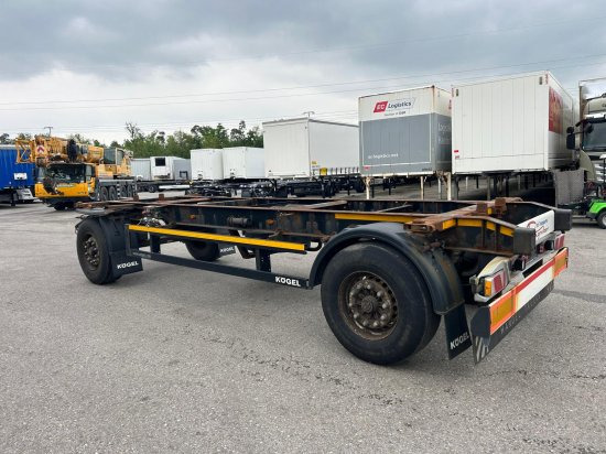 Kögel AW18, BDF-Lafette, BPW-Achsen - Container transporter/ Swap body trailer: picture 4 Kögel AW18, BDF-Lafette, BPW-Achsen - Container transporter/ Swap body trailer: picture 4