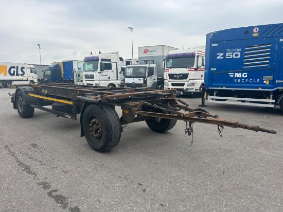 Kögel AW18, BDF-Lafette, BPW-Achsen - Container transporter/ Swap body trailer: picture 1 Kögel AW18, BDF-Lafette, BPW-Achsen - Container transporter/ Swap body trailer: picture 1